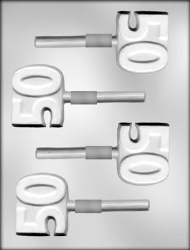 CK Products 2" #50 Sucker Chocolate Mold