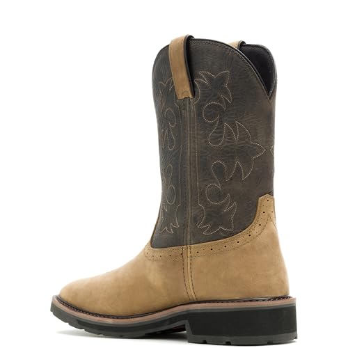 Wolverine Men's Rancher Jordan Davis Waterproof 10 Inch Construction Boot, Bungee Cord, 13