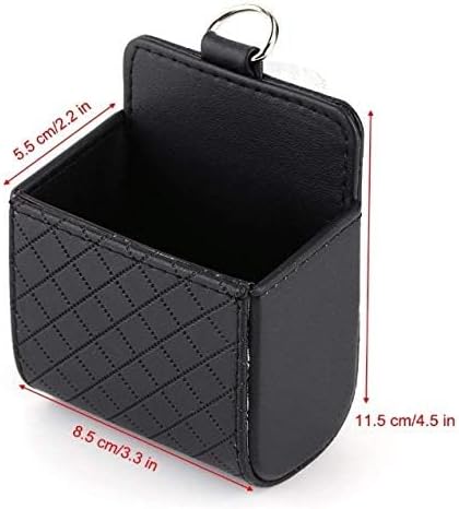 Miniatura 5 de TRUE LINE Automotive - Estuche organizador para el interior del automóvil con gancho para montar en la rejilla de ventilación, para almacenamiento