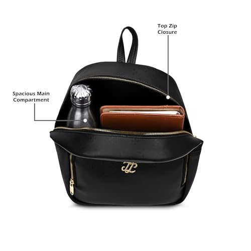 Image of Lavie Signature Women's Colourblock Conway Fashion Backpack for Women | Fashion Backpack for Work | Ladies purse | Stylish Shoulder Bag | Gift For Women