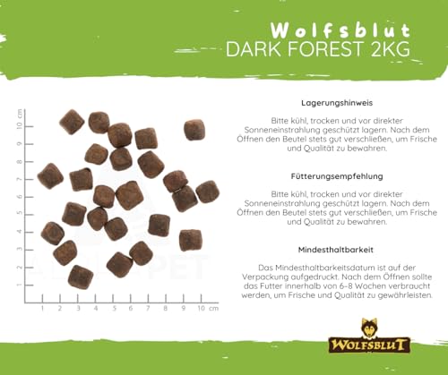 Wolfsblut Hund Adult | Trockenfutter | Multi Bundle | Mix Paket | Sparpaket | 2 x 2 kg | Verschiedene Sorten (2 x 2 KG, Dark Forest)