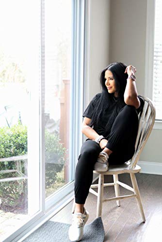 Prettygarden Women's Two Piece Outfit Short Sleeve Pullover With Drawstring Long Pants Tracksuit Jogger Set (A-Black,Large) #TOP2