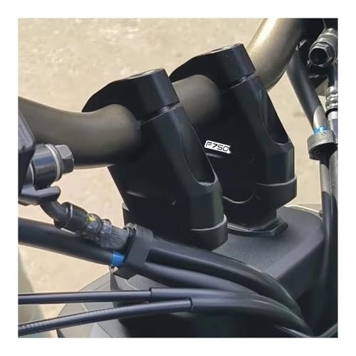Elevador de manillar F750GS extensor de aluminio para reducir fatiga en ruta 4