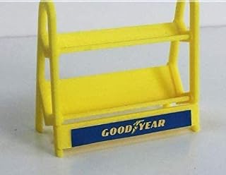 Greenhills Slot Car Tyre Rack Yellow 1.32 Scale - New - G1957