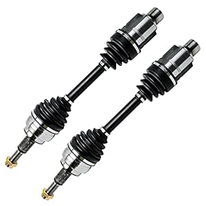 Detroit Axle – 4WD Front 2pc CV Axles for 06-10 Dodge Ram 1500, 11 Ram 1500, 2 CV Axle Shafts Assembly Set 2006 2007 2008 2009 2010 2011 Replacement