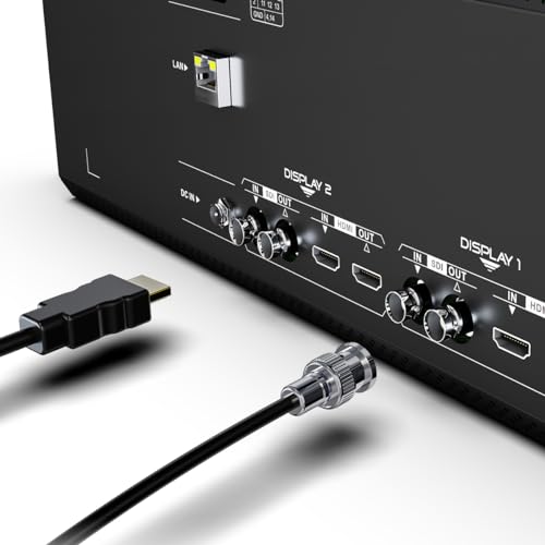 Image of LILLIPUT Dual 7 inch RM7026-12G 3 RU Rackmount HDMI /12G-SDI Monitor 1000 nits high brightness LTPS screens with Wavedform and HDR