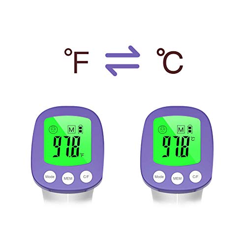 Shecare Touchless Infrared Forehead Thermometer Non-Contact Forehead Thermometer For Adults And Kids Medical Thermometer Touchless For Baby Fever Thermometer Digital Forehead Thermometer #TOP5