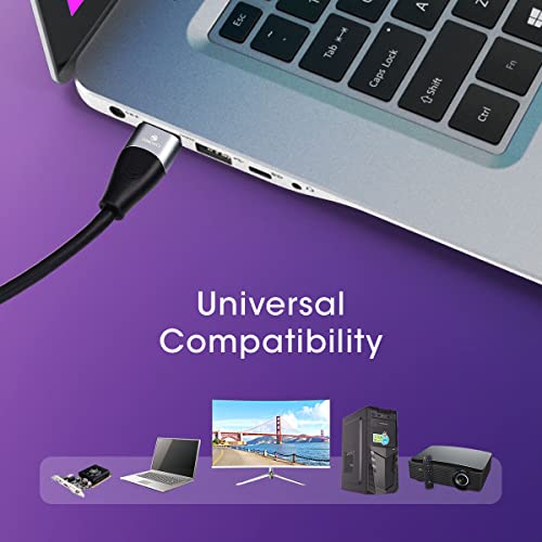 ZEBRONICS HAA3021 HDMI Version 2.1 Cable with 8K @ 60Hz, 4K @ 120Hz, eARC & CEC Support, 3D Compatible, 3 Meters Length, 48Gbps max and Gold Plated... - Image 3