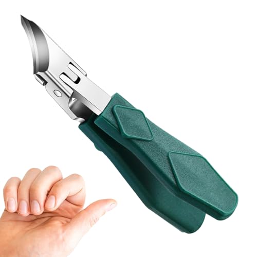 Cortauñas Para Uñas De Los Pies Con Mango Largo,Diseño Ergonómico Inclinado Para Cortar Uñas | Kit De Herramientas Para Cutículas Para Adultos, Niños, Mayores Y Uso En Hogar O Viaje