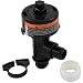 Pentair 98209804 Universal High Flow Manual Air Relief Valve with Instruction Labels Replacement Pool and Spa Filter
