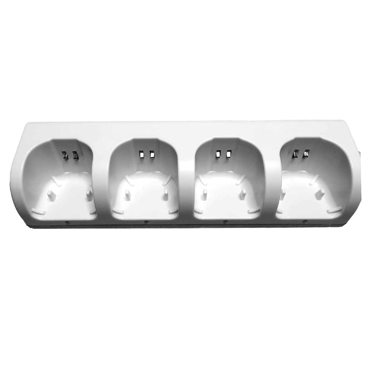 Yolispa Station Daccueil de Charge pour Contrôleur Wii avec 4 Batteries Rechargeables Et Voyants LED
