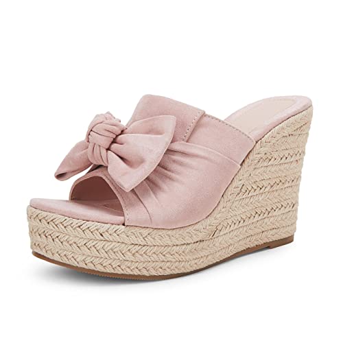 PiePieBuy Womens Platform Espadrilles Slip On...