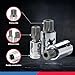 NEIKO 10056A 1/4-Inch, 3/8-Inch & 1/2-Inch Drive XZN Triple Square Spline Bit Socket Set | 10 Piece Set | Cr-V Sockets and S2 Steel Bits