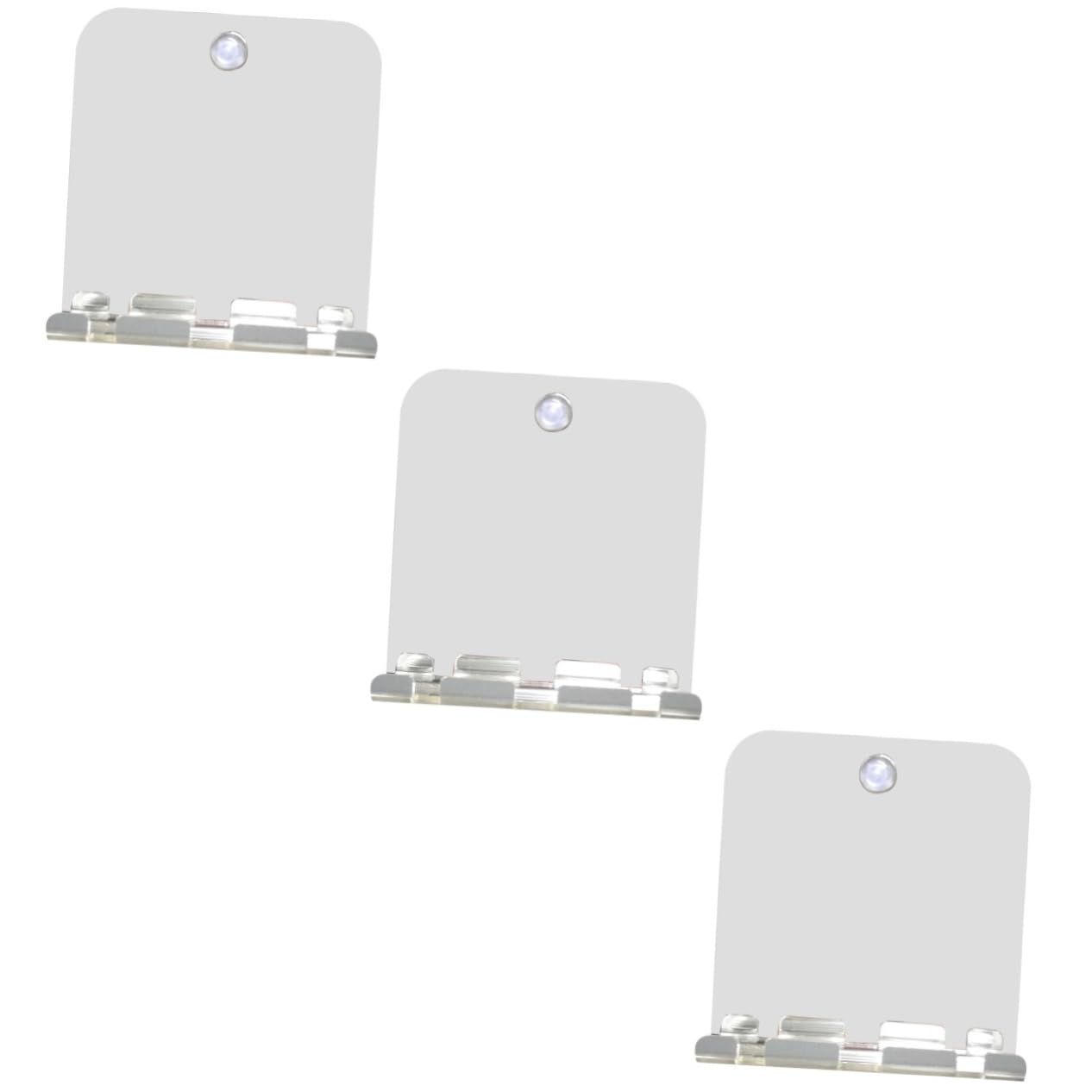 Miroir anti-chute de poche portable acrylique pour maquillage, rasage et soin cosmétique