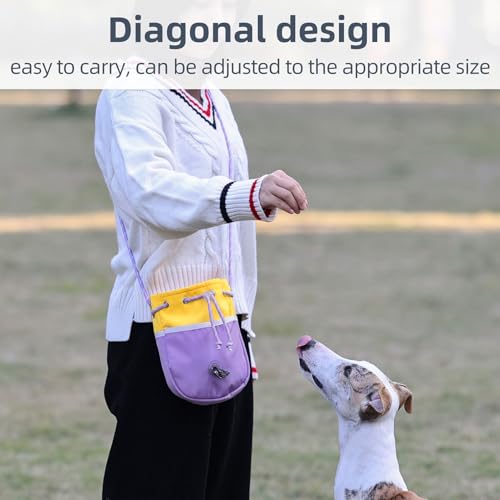 Bolsa de premios para adiestramiento canino impermeable con correa ajustable para hombro 3