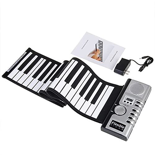 ATRNA Piano 61 Touches Portable, Roll Up Piano Flexible en Silicone Souple électronique Numérique à Clavier Piano Roll Main for Les Débutants - Les Beatles, Paul McCartney, John Lennon, RIngo Starr, George Harrison ATRNA Piano 61 Touches Portable, Roll Up Piano Flexible en Silicone Souple électronique Numérique à Clavier Piano Roll Main for Les Débutants – Image 7