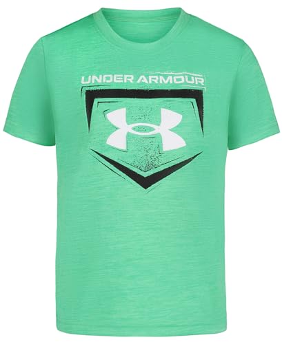 Image of Under Armour Boys' Short Sleeve Baseball Graphic T-Shirt, Lightweight & Breathable, Relaxed Fit