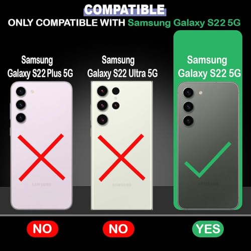 Image of Back Cover for Samsung Galaxy S22 Plus 5G | Full Camera Protection | Premium Liquid Silicon Case | Flexible Bumper Case for Samsung Galaxy S22 Plus 5G (Purple)