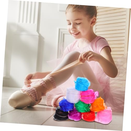 Bufandas de baile para bebés YARNOW pack de 10 pañuelos cuadrados para fiestas infantiles 6
