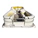 Wake Monsoon Accesssories Ridgeline Pontoon Boat Cover Support System (Fits Pontoon Boats, Up to 28-Feet)