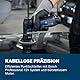 Bosch Professional 12V System Akku-Exzenterschleifer GEX 12V-77 (inkl. montiertem 77 mm Klett-Trägerpad, Schraubenschlüssel)