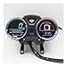 Motorcycle Speedometer 2023 Digital Motorcycle Speedometer Dashboard 1-6Gear for GN125 GN150 125cc 150cc