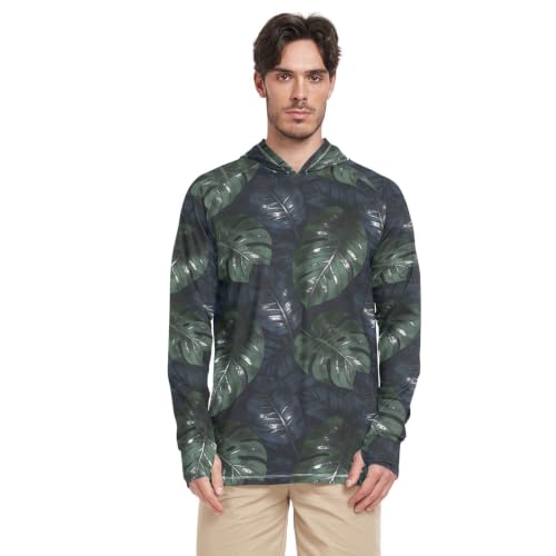 Sweat à capuche de randonnée homme anti-UV UPF 50+ idéal pour le trekking