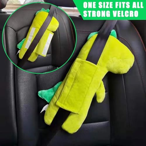 Image of Kids car Supporter Seat Belt (DGreen)