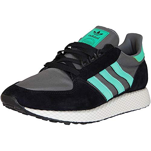 adidas Forest Grove, Zapatillas de Deporte para Hombre, Negro (Negbás/Vealre/Gricua 0), 44 2/3 EU
