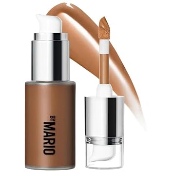MakupbMario - Bronzing and Shaping Serum, Medium for Medium Skin Tones | Blendable Face Bronzer, Natural Skin-Like Finish