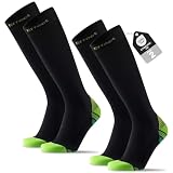 Effeet Calze Compressione Graduata Donna Uomo, 2 Paia, 20-30 mmHg, Sport