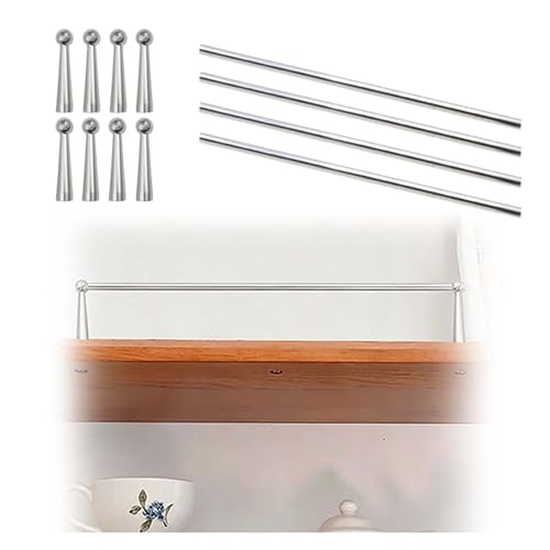 �����h�~�o�[ 66/76/122cm �V�F���t���[���t�F���X�Z�b�g �����A�L���r�l�b�g���[���S�o�[ �u���P�b�g�t�� �ؐ�/�M�������[�I�p �Ƌ�R�l�N�^�[ - �A���~�j�E��(Set of 4,L 26in(66cm))