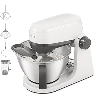 Kenwood Multi Tasker - Küchenmaschine mit Standmixer-Aufsatz, 1000W Motor, 44% leiser*, 4,3l