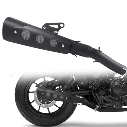 Échappement de moto Rebel CMX500 CMX300 en acier durable avec silencieux modifié haut de gamme