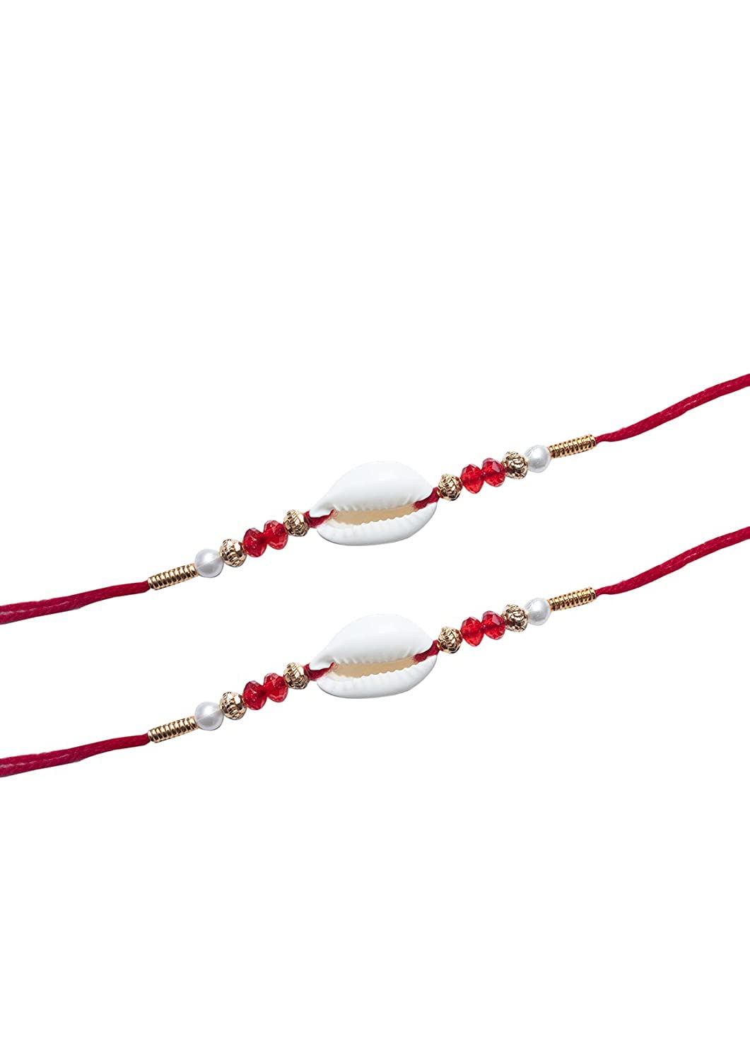 Seawave Creatures Handmade Rakhi Kodi Design & Golden Pearl -Rakhi for Brother/Bhaiya/Bhai/Kids with Free Roli Chawal for Celebration 𝒪𝒻 Rakshabhandhan(2 PCS) (B0B65BPKH8) Amazon Price History, Amazon Price Tracker