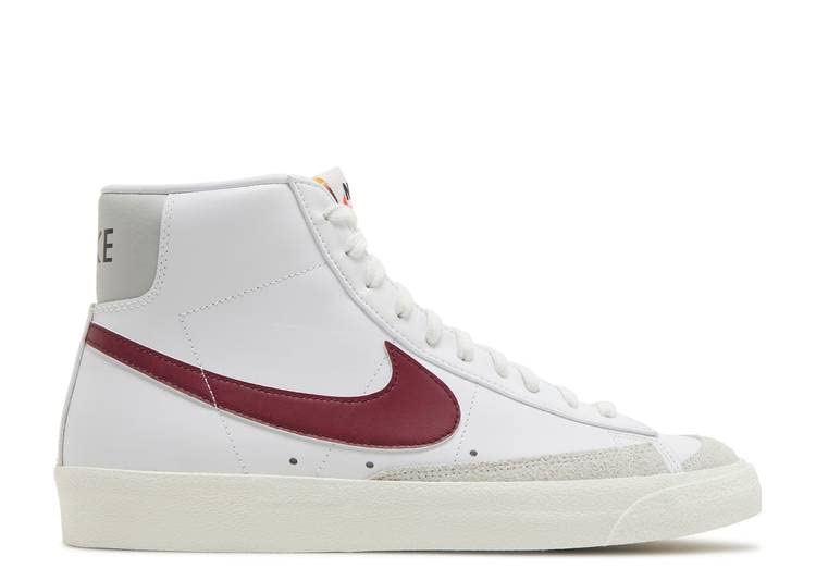 Nike Blazer MID 77 VNTG BQ6806 120, White Dark Beetroot Grey Fog, 42 EU