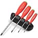 Produktbild PB Swiss Tools POZIDRIV Kreuzschraubendreher Set 4tlg. (PZ0/PZ1/PZ2/PZ3) | Unbegrenzte Garantie | SwissGrip Schraubenzieher Set PB 8243, inklusive Wandhalterung | 100% Swiss Made
