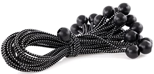 Kotap BB-11B Corda elástica bola, resistente e versátil, interior e exterior, amarração de lona, org