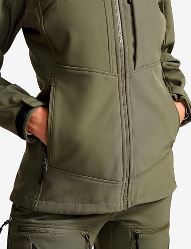 RevolutionRace Hiball Softshell Jacket für Damen, Outdoor Jacke für Wandern, Grape Leaf, M