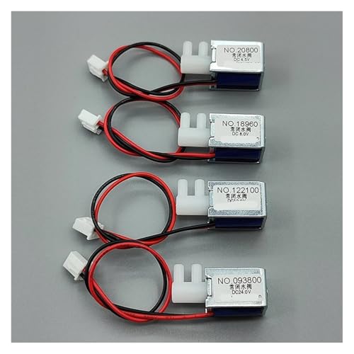Válvula solenoide DC 12V mini y normalmente cerrada para control de flujo de agua 3
