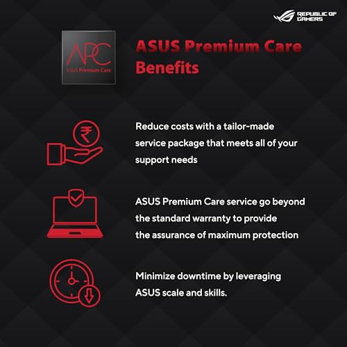 Image of ASUS 1 Year Brand Warranty for Gaming Laptops