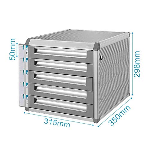 Preisvergleich Produktbild Schreibtischlampe Aktenschrank Low Kabinett Multifunktionsspeicher Anwendbar Places große Kapazitäts-Aluminium-Legierung - 31.5x35x29.8cm