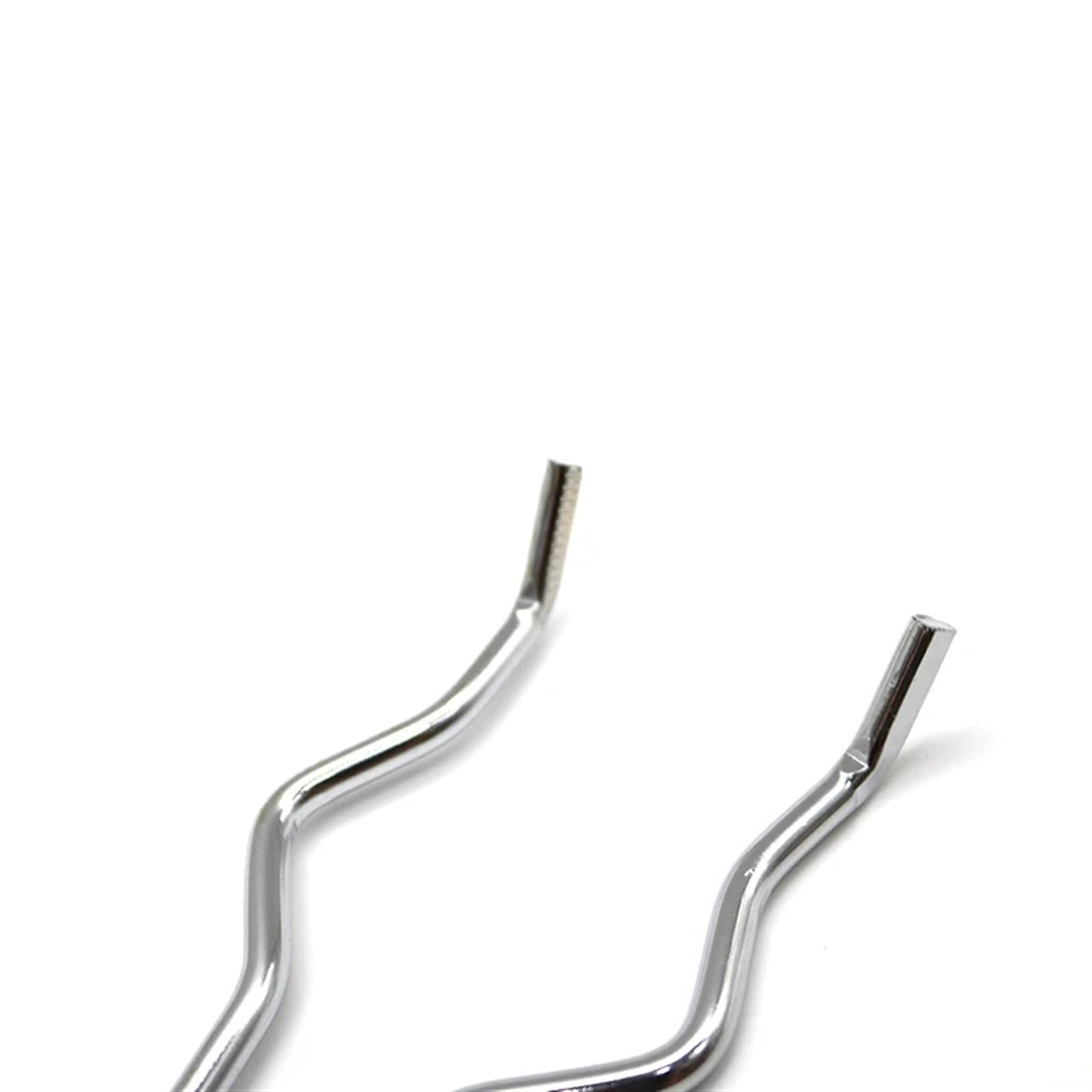 Pinzas para fogatas, Pinzas para leña, Abrazadera de Acero Inoxidable para crisol (60 cm) ()