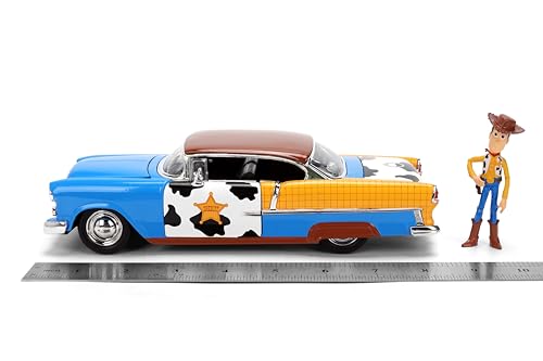 Jada Toy Story Woody 1955 Chevrolet Bel Air Die-Cast 1:24 miniatura 3