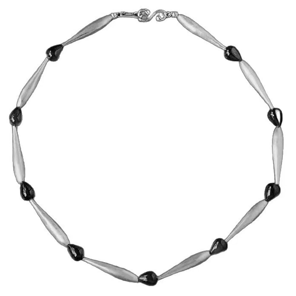 Collane di Perline Semplici alla Moda per Donne Choker Bohemien Colorato Collana di Pietra Naturale Fatta a Mano