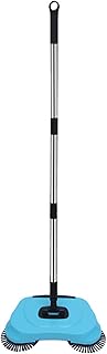 Limpiador de suelos – Alfombra de empuje manual – Limpiador de suelos Speedsweep – Mango ajustable, escoba de empuje doméstica para superficies de madera dura, suelos de madera, laminados