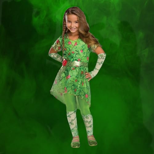 Disfraz infantil Poison Ivy para niñas talla Large 12-14 miniatura 3