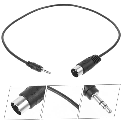 Adaptador de audio OSALADI con conector Din a jack 3.5mm miniatura 5