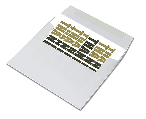 Image of Small World Greetings Cross Thank You Cards 12 Count - Blank Inside with Envelopes - A2 Size (5.5 inchx4.25 inch) - Church Events, Baptisms, Confirmations, First Communion, and More