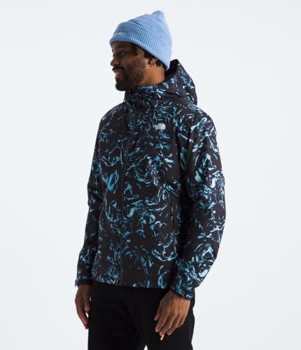 THE NORTH FACE Jaqueta masculina Alta Vista, estampa vulcânica preta TNF, média